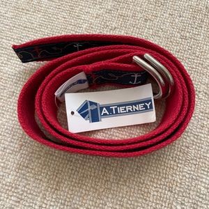 NWT A Tierney Anchor D-Ring Belt
